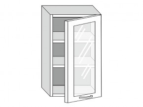 19.50.3 Шкаф настенный (h=913) на 500мм с 1-ой стекл. дверцей в Коркино - korkino.magazin-mebel74.ru | фото