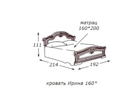 Кровать 2-х спальная 1600*2000 с ортопедом в Коркино - korkino.magazin-mebel74.ru | фото