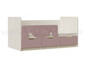Кровать Юниор-4 800х1600 Шарли Pink в Коркино - korkino.magazin-mebel74.ru | фото