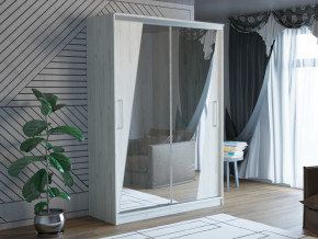 Шкаф-купе ПШ-2.9 1500 Норд Дуб крафт белый в Коркино - korkino.magazin-mebel74.ru | фото